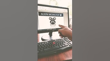 How to Type Alien Monster 👾 in MS Word Secret Unicode Code #Shorts