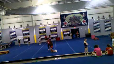 Annalise: attempting back tuck