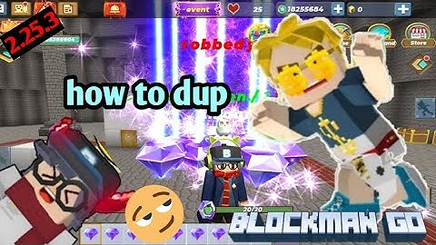 Blockman go Skyblock duplication glitch  2.25.1 || latest working||#blockmango #skyblockduplicate