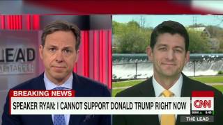 Paul Ryan's CNN interview with Jake Tapper Part 1