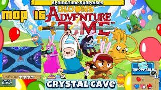 Bloons Adventure Time TD Springtime Suprises Easter Event 2024 Map 16 Crystal Cave IMPOPPABLE 🐣 🐰