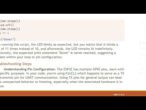 Solving the ESP32 Freeze Issue with MicroPython