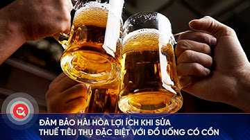 Đảm bảo hài hòa lợi ích khi sửa thuế tiêu thụ đặc biệt với đồ uống có cồn