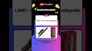 Neuer Studi-Rabatt von LAMY auf iamstudent.de