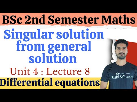 Singular solution of