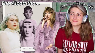 Taylor Swift's THE ALCOTT & company... a lil mix of The National, Taylor Swift and Phoebe Bridgers 🖤