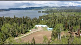 Pristine Equestrian Property with Stunning Views Over Bridge Lake - Bridge Lake, BC
