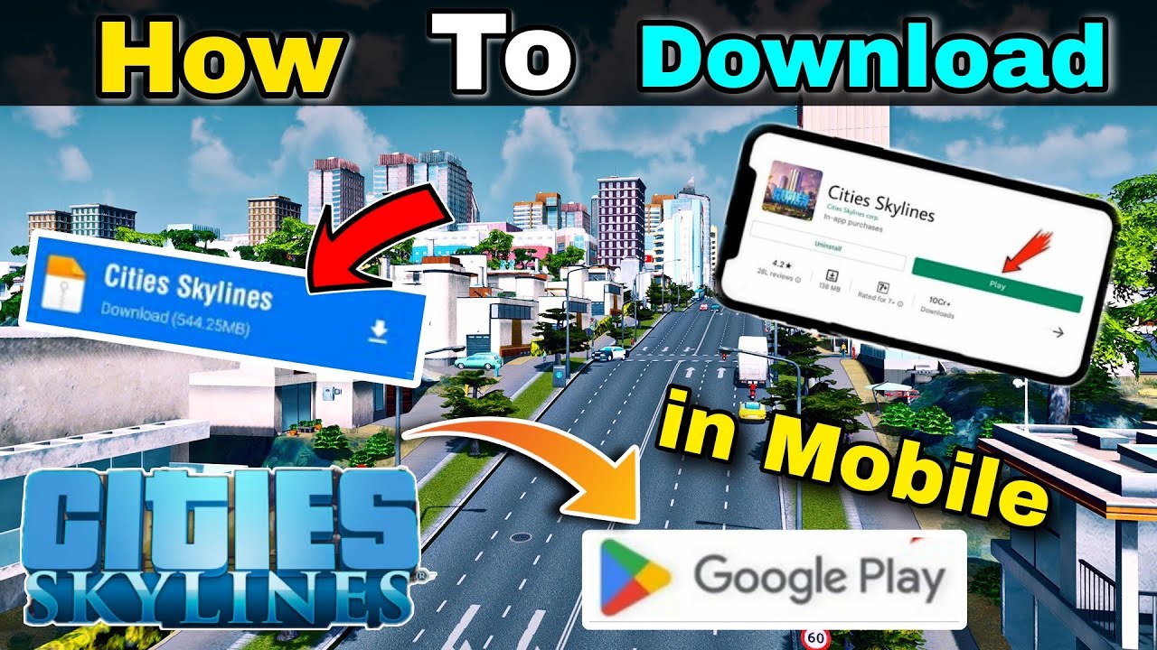 City Skylines in Mobile mai (100Real) City Skylines Android Mobile