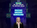 Meloni's shocking admission of military support for Israel