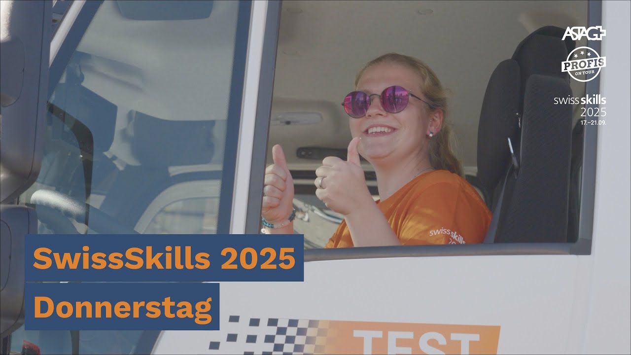 SwissSkills 2025 - Livestream Donnerstag