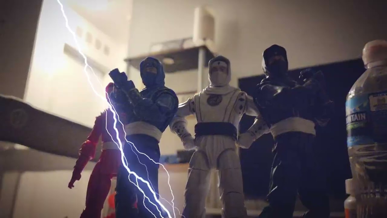 hasbro lightning collection ninjetti figures.