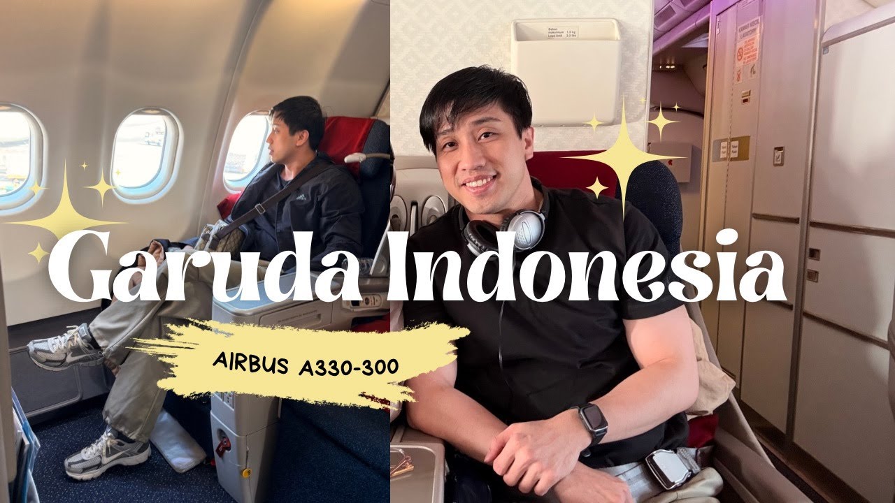 The Garuda Indonesia Business Class Experience 2025 Jakarta to Shanghai!