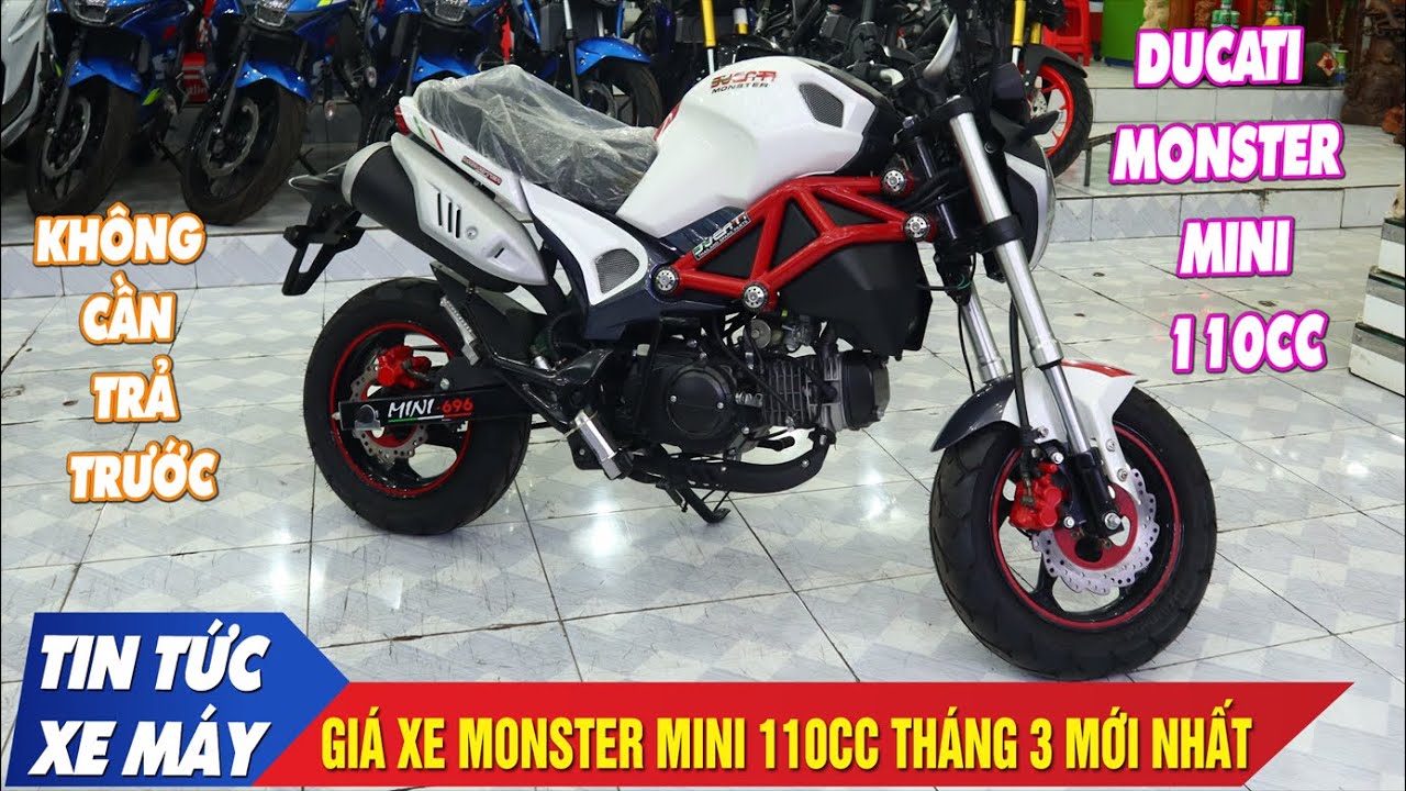 Ducati Monster mini 110 màu cam đen nguyên zin218 ở Hà Nội giá 165tr MSP  1061611