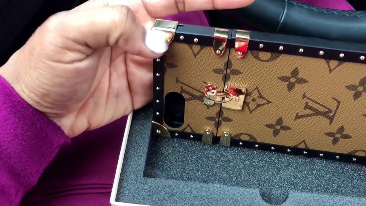 Louis Vuitton Eye-Trunk Reverse Monogram Iphone 7+ - YouTube