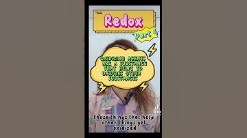 Redox Series Part 4  (Oxidizing Agents)