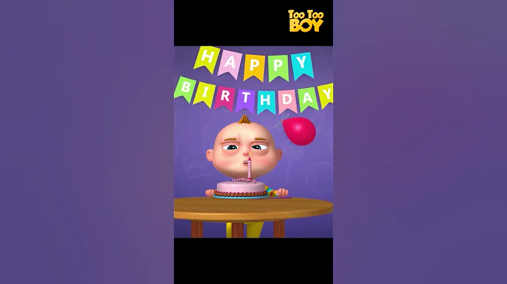 Birthday Candle Shorts | Too Too Boy | Cartoon Animation For Children | Comedy funny clips #shorts