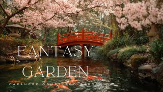 Magical Music | Japanese Cherry Blossom & Koi Pond Serenity