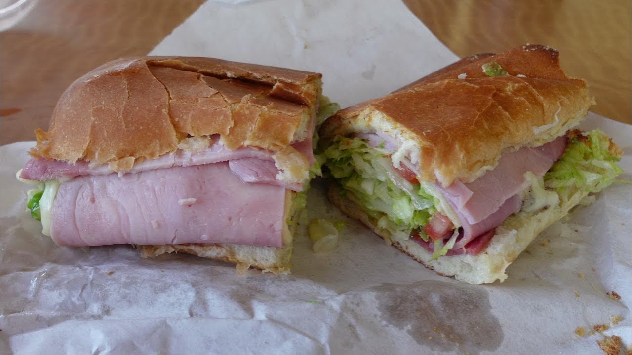 Peruvian Sub Sandwich Angie's Subs At Jax Beach (Jacksonville Beach, FL) YouTube