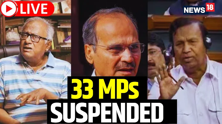 Lok Sabha Speaker Om Birla Suspended 33 Opposition Mp's  | Parliament Winter Session Live News