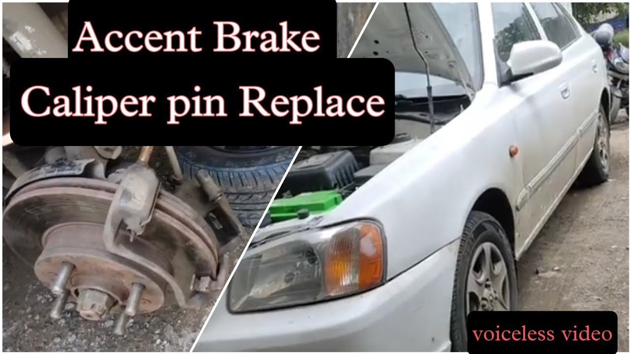 Hyundai Accent Brake Caliper servicing And Caliper pinsleev