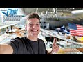 Geburtstagsfeier mit der Spruce Goose! 40 Jahre Flight Simulator! AeroNews VLOG