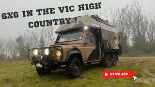 6X6 Perentie High country field testing