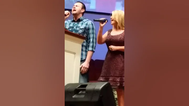 Steven & Melissa Popwell sing " A Place Called Gra...