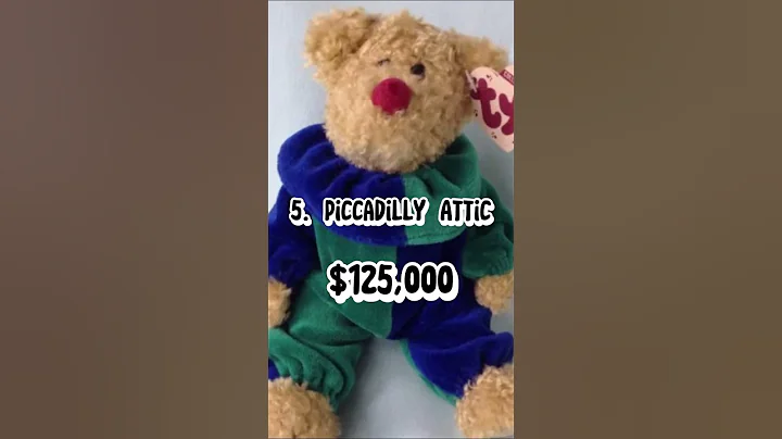 The 10 Most Expensive Beanie Babies In the World #shorts