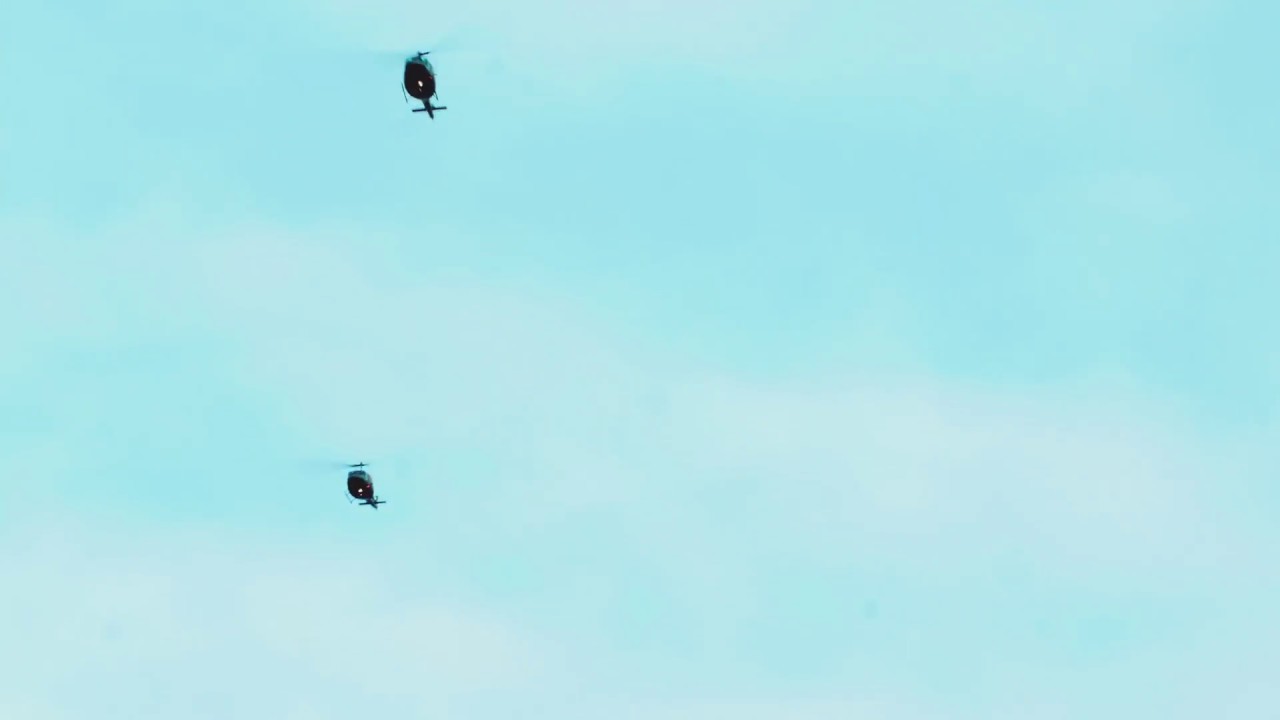 Huey Fly Over