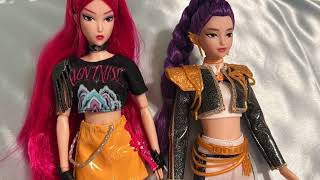 Mira and Rumi K-Pop Demon Hunters Mattel Dolls