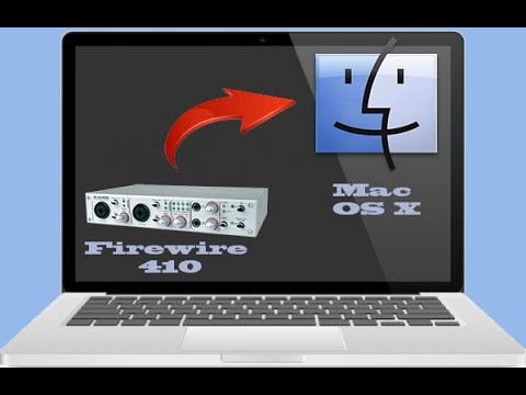 How to install M-Audio F410 on Mac OS X