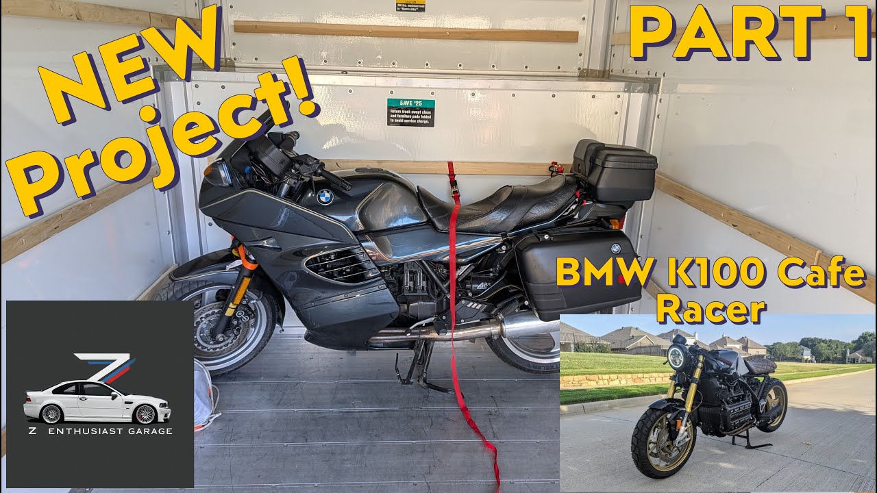 BMW K100 Cafe Racer Project! (Part 1)