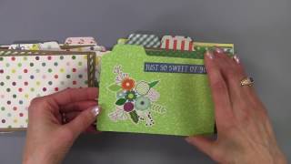 Recipe Box with Photo Mats &amp; Journaling Cards - Update