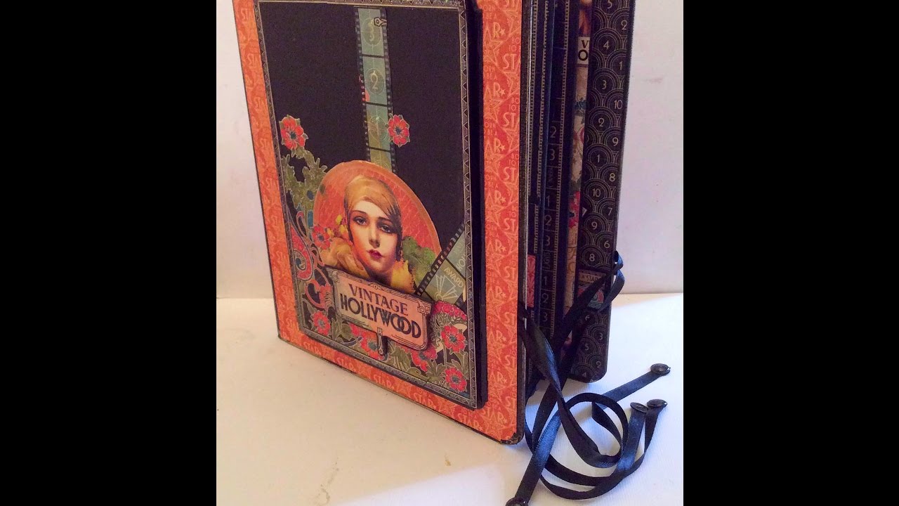Vintage Hollywood Folio Album Graphic 45