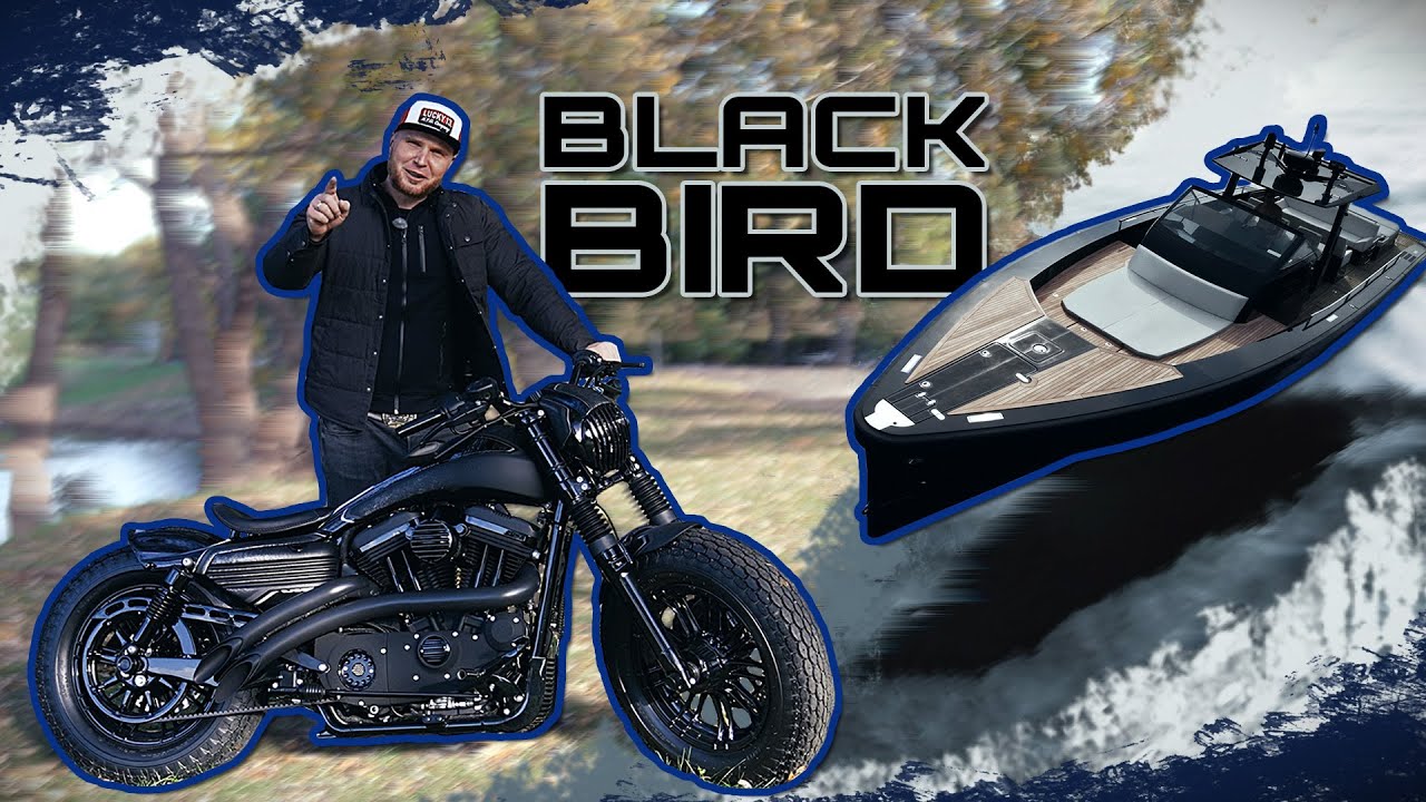 Custom Sportster 48 inspirowany najszybszą łodzią motorową! #13