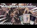 Parasitic Recursion is a Very Naughty Tech | Mono Black Reanimator | Modern | MTGO