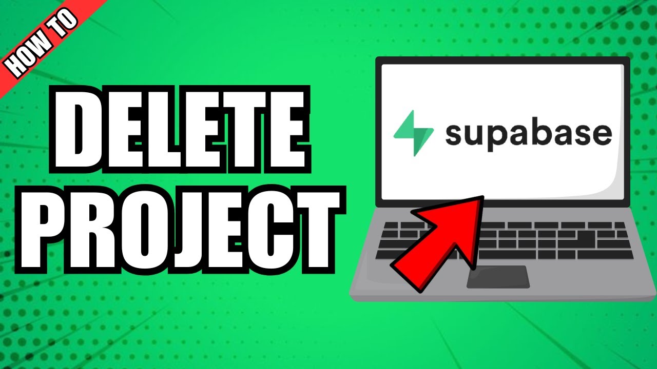 How To Delete Project In Supabase - YouTube