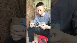 059 🍀☘🍆🌰🌹 Tools for viewing bamboo smoke #CulturalDiscovery #CulturalArtifacts #CraftingTraditio