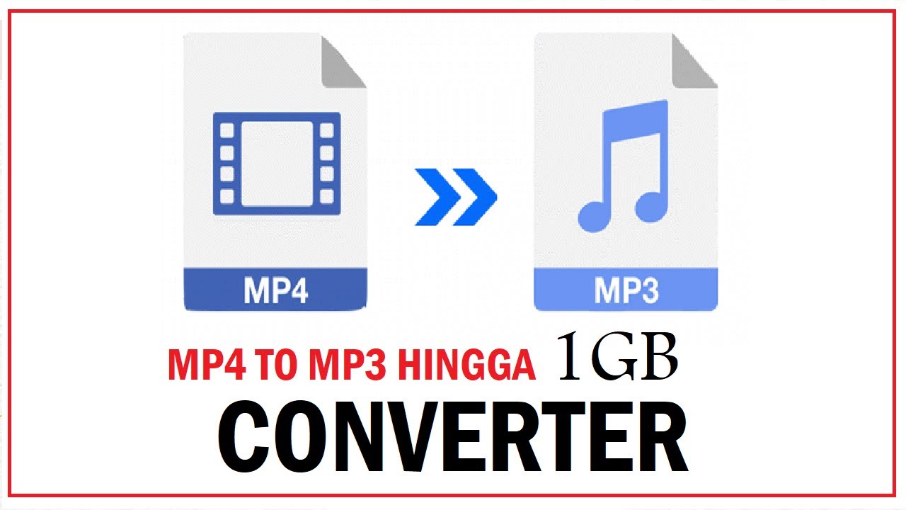 Cara Mudah Mengubah MP4 KE MP3 Converter MP4 TO MP3 UP TO 1GB YouTube