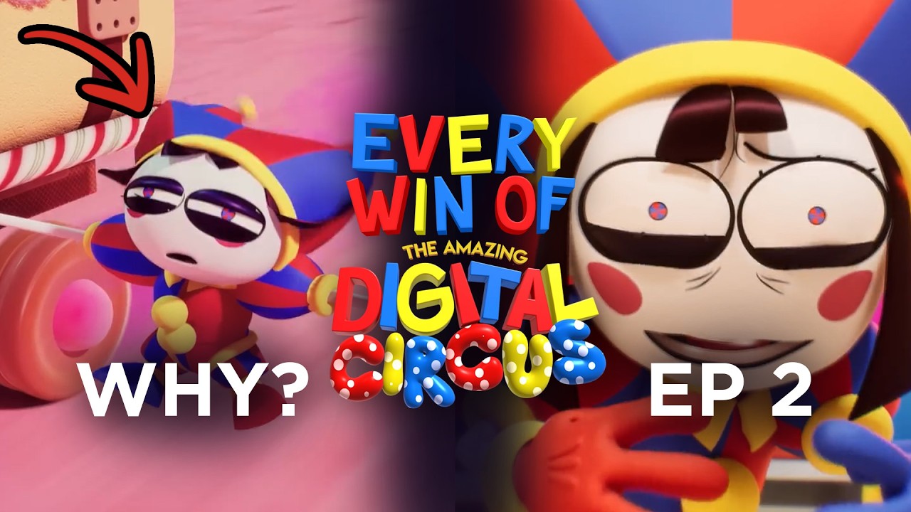 THE AMAZING DIGITAL CIRCUS Episode 2 - Win COMPILATION - YouTube