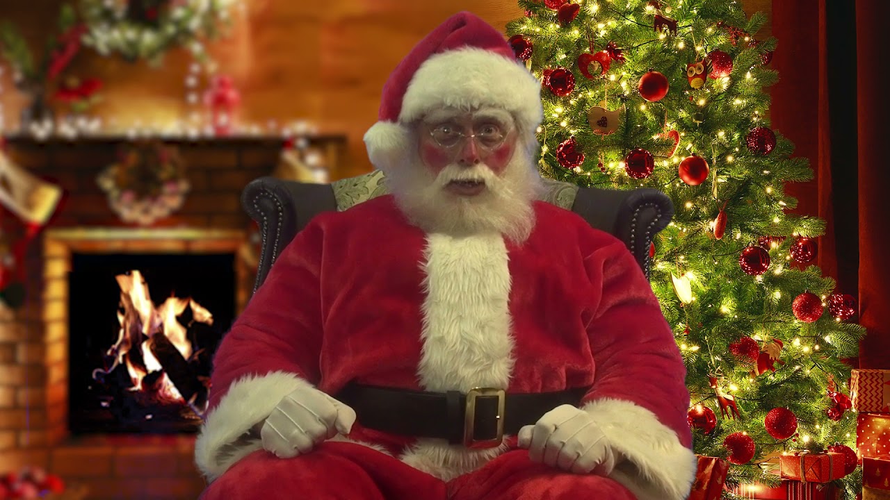 Santa Christmas message for your child; Santa's 'nice list' video for