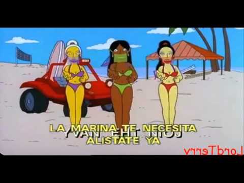 Alístate en la marina Los Simpsons Español Castellano HD