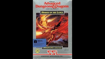Advanced Dungeons & Dragons : Heroes of The Lance: NES Intro