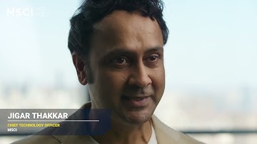 Embracing the AI transformation - MSCI speaks at Google Cloud Next 2024