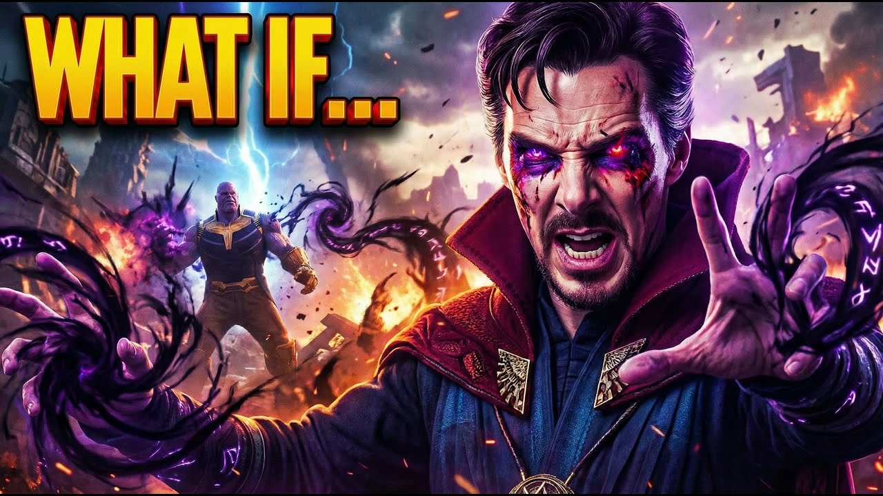 What If Doctor Strange Embraced the Darkhold to Defeat Thanos