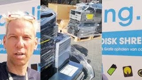 Harde schijven vernietigen bij Equinix datacenter - IT-recycling