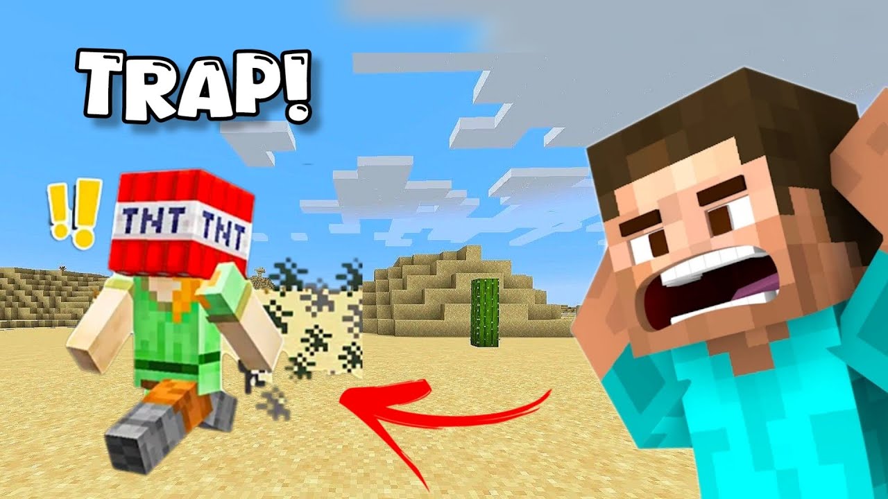 TRAPS TO PRANK YOUR FRIENDS IN MINECRAFT! - YouTube