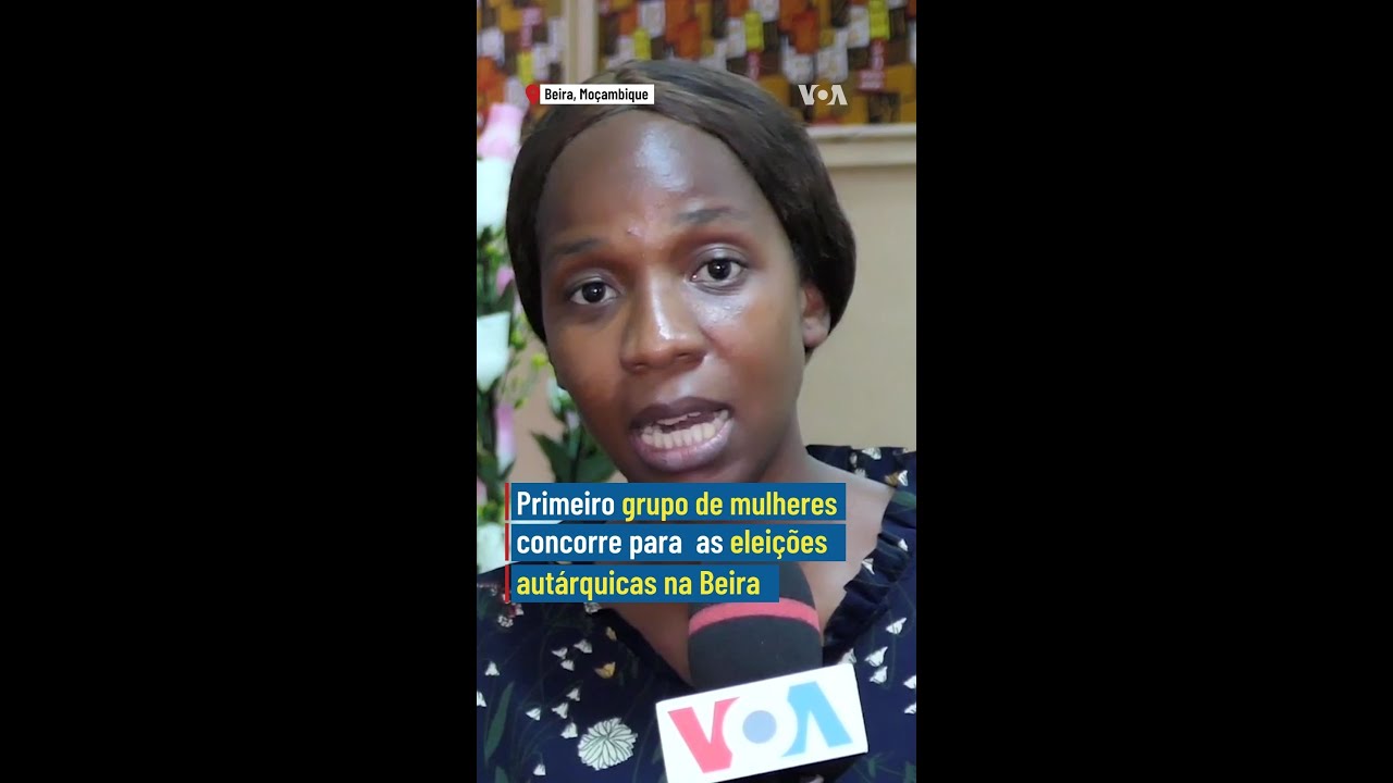 Mulheres ao poder na cidade moçambicana da Beira #shorts