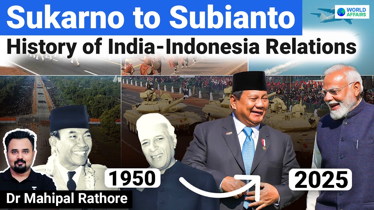 Mahipal Rathore Why India needs Indonesia? Republic Day Speech l History of Bilateral ...