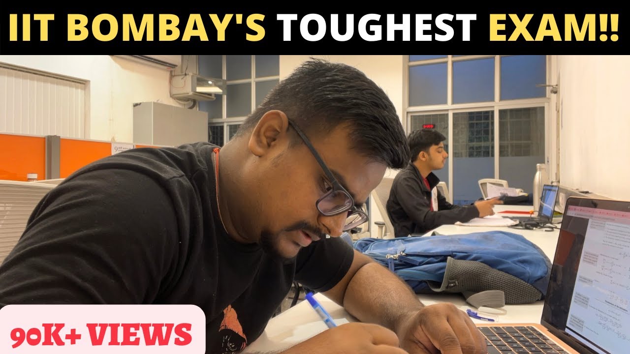 My Exam In IIT Bombay Vlog Tougher Than JEE YouTube My Exam In IIT Bombay Vlog Tougher Than JEE YouTube
